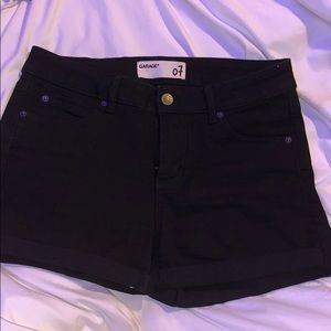 Black Jean Shorts 07